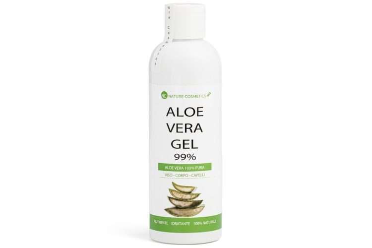 Gel di Aloe Vera puro estratto dalla foglia