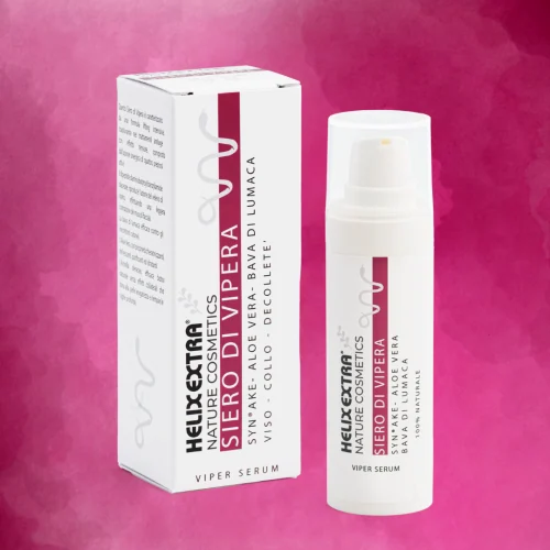 Siero di Vipera con Dipeptide Syn-Ake Helix Extra - trattamento anti-età naturale made in Italy