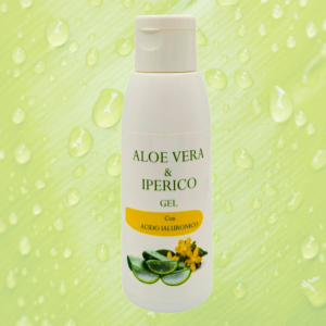 Confezione di Gel Aloe vera e Iperico per pelle arrossata